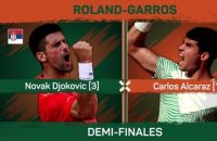 Roland-Garros - Djokovic domine un Alcaraz diminué