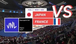 Le replay de France - Japon - Volley - Ligue des nations