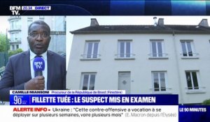 Fillette tuée dans le Finistère: "Un conflit principalement lié à des travaux que réalisait le père de famille", indique le procureur de la République de Brest