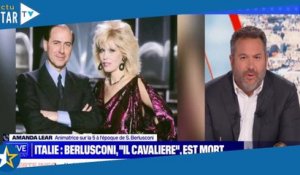 Amanda Lear amusée par la réputation sulfureuse de Silvio Berlusconi : “Je n’étais pas son genre”