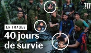 En Colombie, nouvelles images du sauvetage des quatre enfants perdus dans la jungle