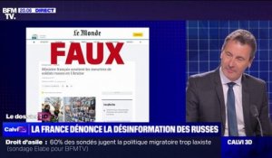 La France dénonce la désinformation numérique russe