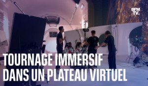 Cinéma: des tournages immersifs permis par ce plateau virtuel unique en Europe