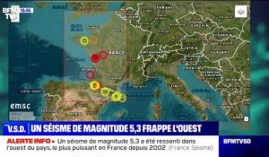 Séisme dans l'ouest de la France: "On l'a senti très clairement", témoigne le maire de La Rochelle, Jean-François Fountaine