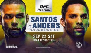 UFC Fight Night 137: Santos vs. Anders Bande-annonce (EN)