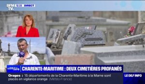 Cimetière profanés en Charente-Maritime: "C'était extrêmement choquant", confie le maire de Chartuzac