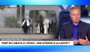 Jean-Sébastien Ferjou sur le port de l'abaya à l'école : «Il y a une double faut de Jean-Luc Mélenchon»