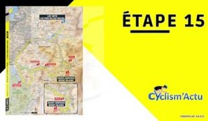 Tour de France 2023 - La 15e étape du 110e Tour de France, parcours et profil !