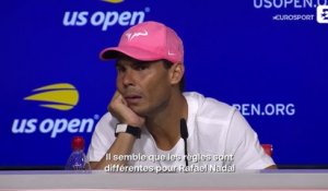 Nadal taquiné sur la règle des 25 secondes au service : "C'est une blague !"