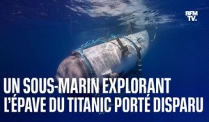 Un sous-marin touristique parti explorer l’épave du Titanic est porté disparu