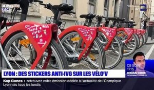 Des autocollants anti-IVG ont été apposés par un collectif sur 1.500 vélos en libre service de la métropole de Lyon - La Métropole de Lyon a porté plainte