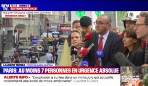 Laurent Nuñez, préfet de police de Paris, sur l'explosion à Paris: "L'incendie est circonscrit"