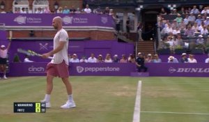 Queen’s - Adrian Mannarino élimine Taylor Fritz