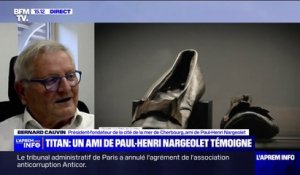 "Il est chez lui dans les fonds marins":  Bernard Cauvin, président de la Cité de la mer de Cherbourg, partage un souvenir de son ami Paul-Henri Nargeolet