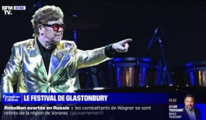 Elton John a donné son dernier concert britannique au festival de Glastonbury