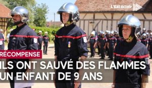 3 pompiers récompensés pour le sauvetage d’un enfant de 9 ans dans l’incendie rue du Berry à Troyes