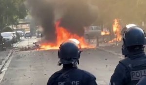 Adolescent tué par la police : des tensions avec les forces de l’ordre à Nanterre, sept interpellations