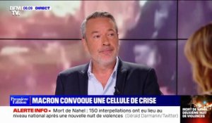 Nuit de violences: Emmanuel Macron convoque une cellule de crise interministérielle
