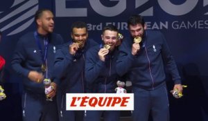 Les sabreurs français sacrés champions d'Europe à Cracovie - Escrime - Jeux Européens
