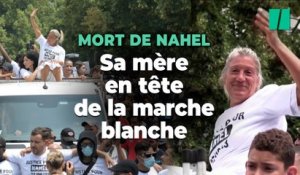 Marche blanche pour la mort de Nahel : sa mère en tête du cortège