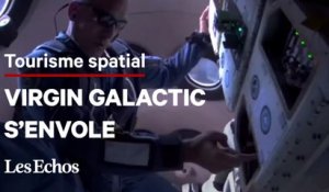 Virgin Galactic emmène ses premiers clients dans l’espace