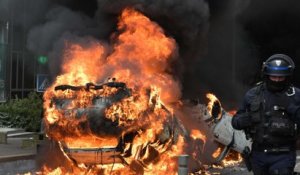 « On a peur de la police » : à Nanterre, des heurts après la marche blanche pour Nahel