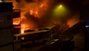 Violences après la mort de Nahel : douze bus incendiés dans la nuit à Aubervilliers