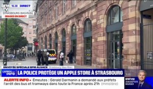 Violences urbaines: un magasin Apple pillé à Strasbourg