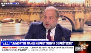 Mort de Nahel: "La justice est au rendez-vous" estime Éric Dupond-Moretti