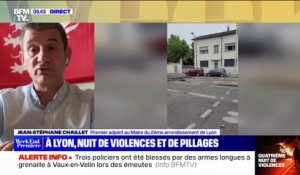 Émeutes à Lyon: "Un cran a été franchi, il faut que l'État mette en place des moyens", estime Jean-Stéphane Chaillet, élu de la ville