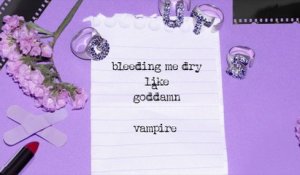 Olivia Rodrigo - vampire (Lyric Video)