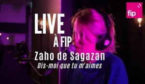 Live à FIP : Zaho de Sagazan "Dis-moi que tu m'aimes"