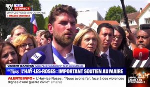 L'Haÿ-les-Roses: "Je ne crois pas qu'ils aient attaqué ma personne, c'est le symbole qu'ils ont attaqué", affirme le maire de la ville