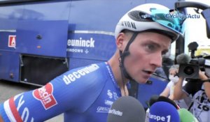 Tour de France 2023 - Mathieu van der Poel : "Si je suis le meilleur poisson-pilote ? C'est à vous de le dire ou non !"