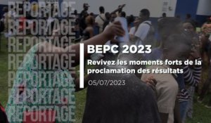 BEPC 2023 : Revivez les moments forts de la proclamation des résultats