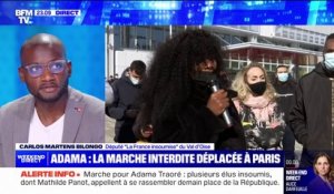Marche pour Adama Traoré: "J'ai la conviction que ça va bien se passer", affirme Carlos Martens Bilongo (LFI)
