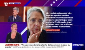 Mathilde Panot: "Nous ne sommes pas d'accord avec le fait qu'on pointe les parents sur cette question"