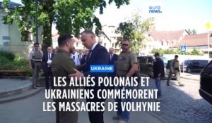 Polonais et Ukrainiens montrent leur unité en commémorant ensemble les massacres de Volhynie