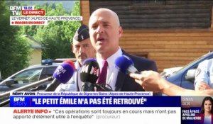 Disparition d'Émile: "Les 30 bâtiments qui composent le hameau du Haut-Vernet ont été totalement visités", affirme le procureur de Digne-les-Bains