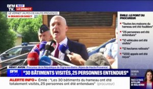 Disparition d'Émile: "Nous sommes au même point qu'avant hier et ce n'est pas faute d'avoir multiplié les investigations", affirme le procureur de la République de Digne-les-Bains