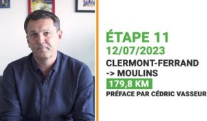 TDF 2023 : Cédric Vasseur préface la 11e étape