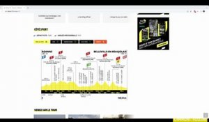 Présentation de la 12ème étape du Tour de France 2023
