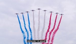 14-Juillet : le passage de la Patrouille de France