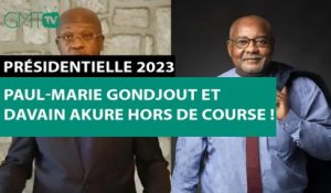 [#Reportage] Présidentielle 2023 : Paul-Marie Gondjout et Davain Akure hors de course !