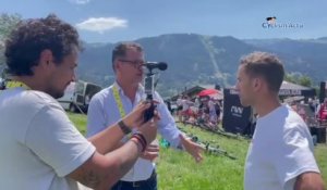 Tour de France 2023 - Geoffrey Bouchard, au virage Paret-Peintre et Cosnefroy au Col de Joux Plane : "Manquer le Tour ? Une déception !"