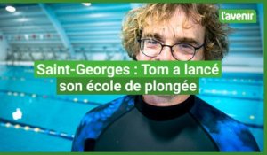 Les indépendants de l'été : Tom Evrard a créé son école de plongée à Saint-Georges