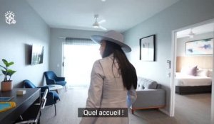 Brésil - Marta et ses coéquipières découvrent leur hôtel