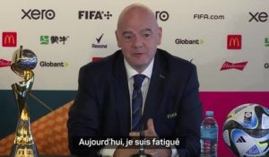 CdM 2023 - Infantino : "Saisissez l'instant présent !"