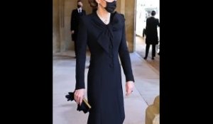 Funérailles du prince Philip : le détail de la tenue de Kate Middleton en hommage à Diana