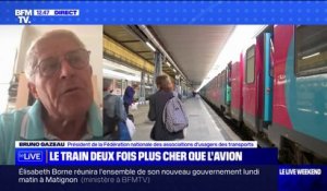 Bruno Gazeau, président de la FNAUT, explique pourquoi le train coûte souvent plus cher que l'avion
